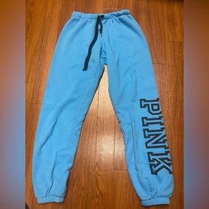Blue and black Pink sweatpants size small